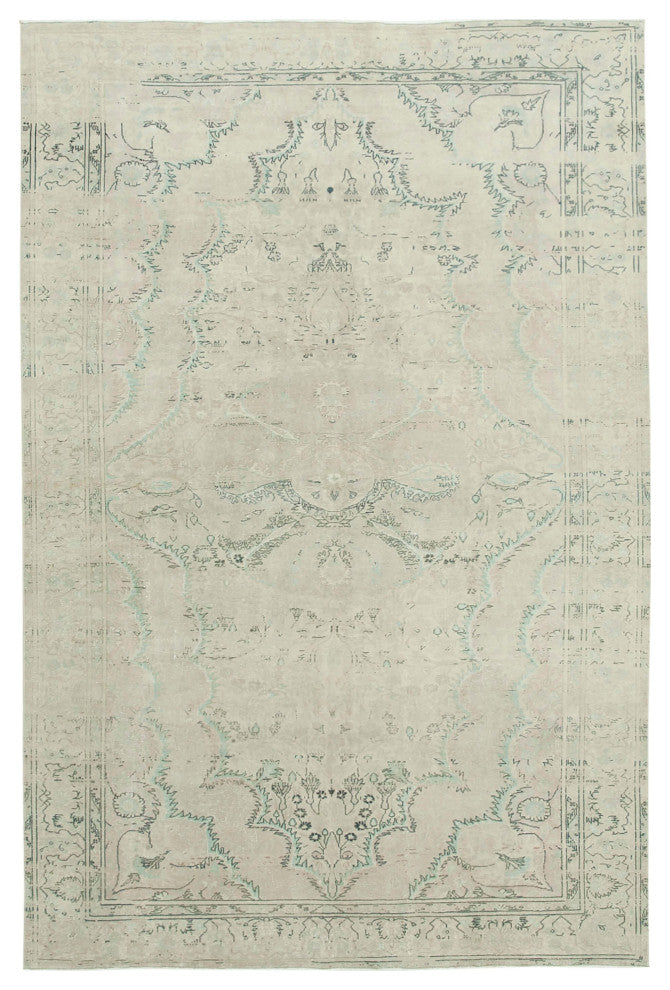 Rug N Carpet - Handwoven Anatolian 6' 3'' x 9' 4'' Antique Area Rug