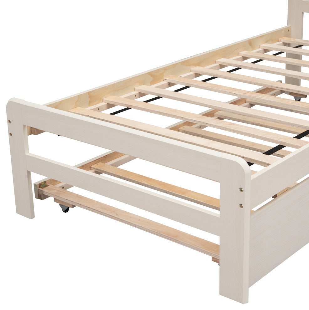 Gewnee Modern Design Twin Size Platform Bed Frame