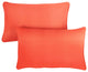 Sunbrella Canvas Melon Outdoor Pillows, Set of 2, 16x26