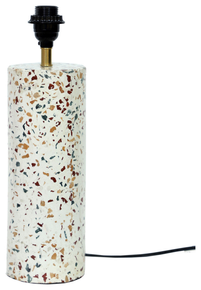 Terrazzo Cylinder Table Lamp