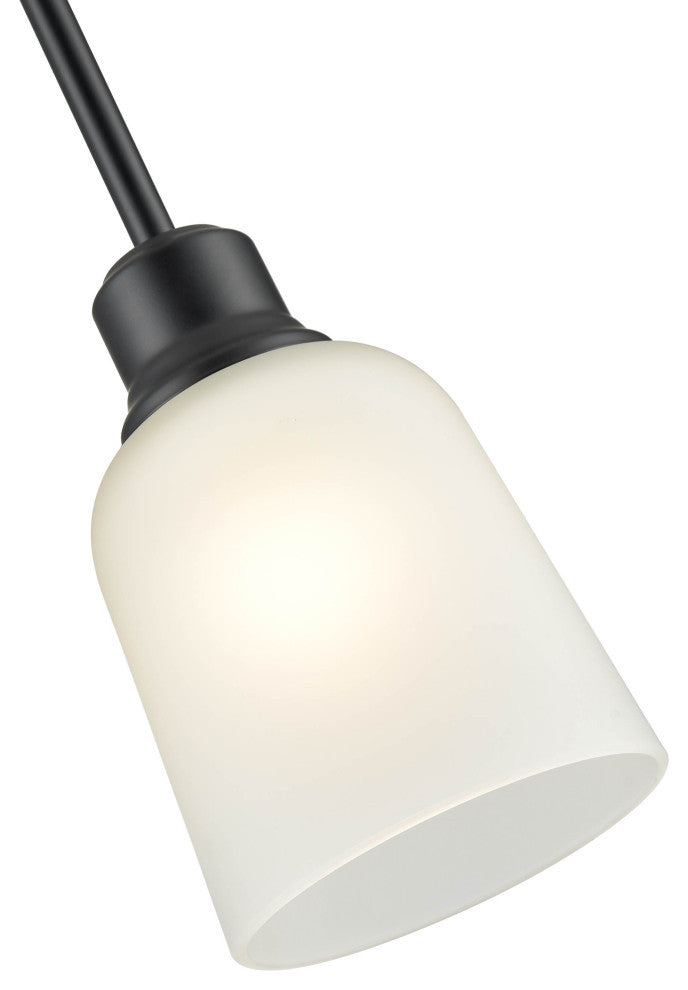Moven Collection 1-LIght 5" Matte Black Mini-Pendant