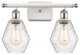 Innovations 516-2W-WPC-G654-6 2-Light Vanity Light, White, Polished Chrome