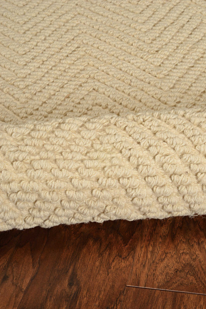 HomeRoots 91" X 91" Teal Polyester or Viscose Rug