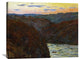 "La Creuse, Sunset" Artwork, 36" x 28"