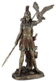 Athena Greek Goddess Of Wisdom And War - Cast Off The Owl Statue
