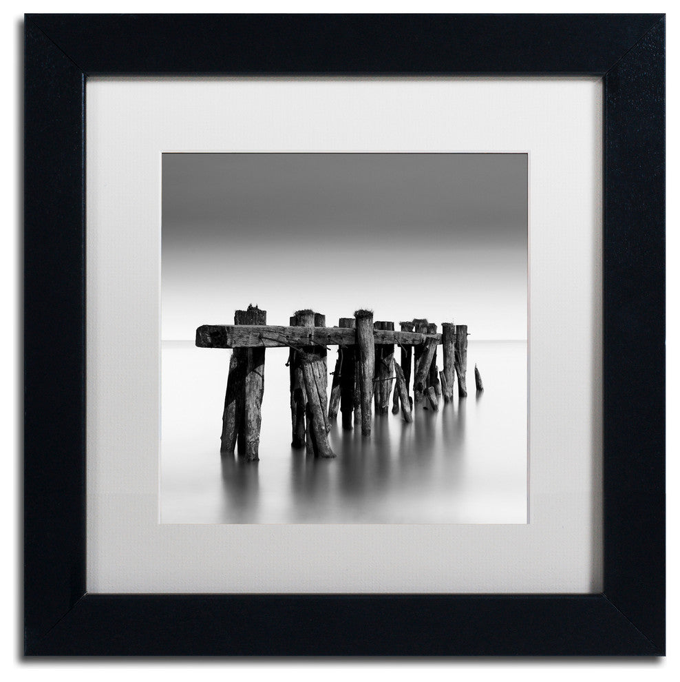 'Weathered' Matted Framed Canvas Art by Dave MacVicar