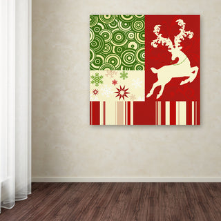 Tina Lavoie 'Beautiful Christmas II' Canvas Art, 18" x 18"