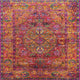 Ahgly Company Indoor Square Mid-Century Modern Area Rugs, 5' Square