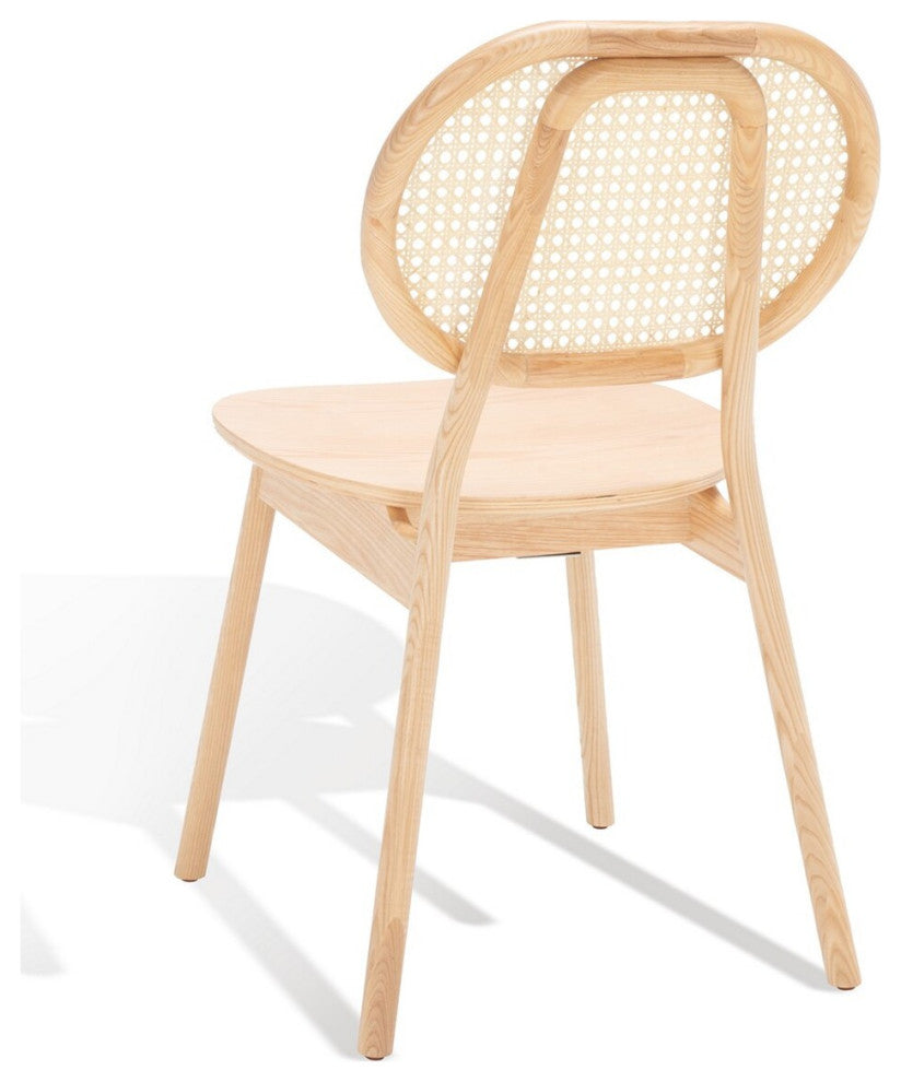 Safavieh Couture Kristianna Rattan Back Dining Chair, Natural