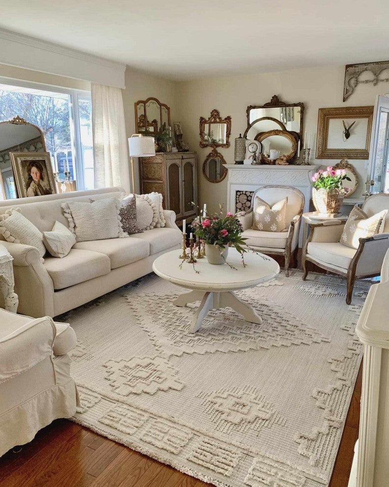 Hauteloom Rosales Area Rug, 6'7"x9' Rectangle