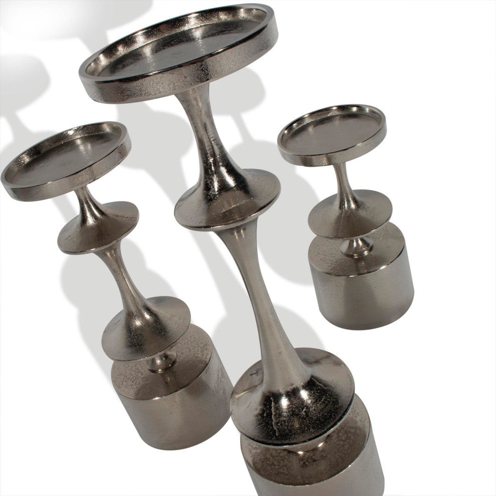 Carmella Metal Candle Holder, Large