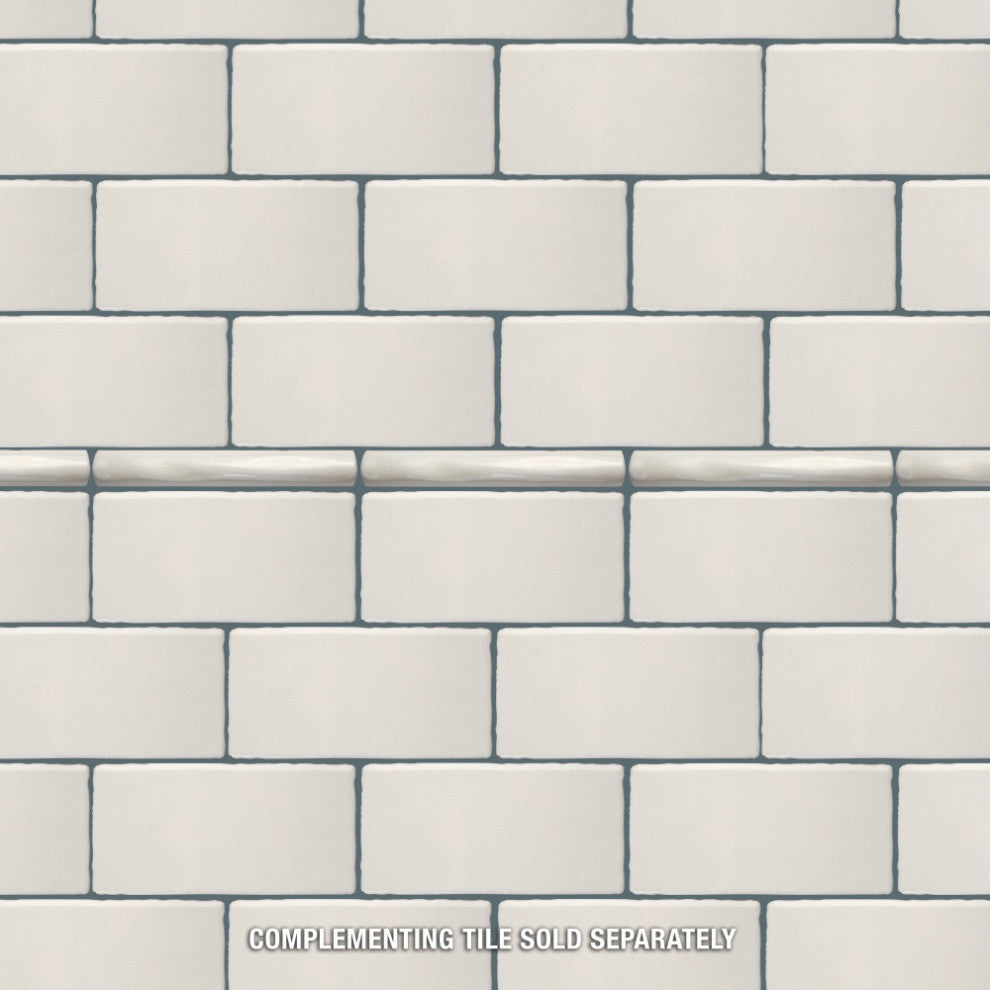 Antic Craquelle White Ceramic Wall Tile