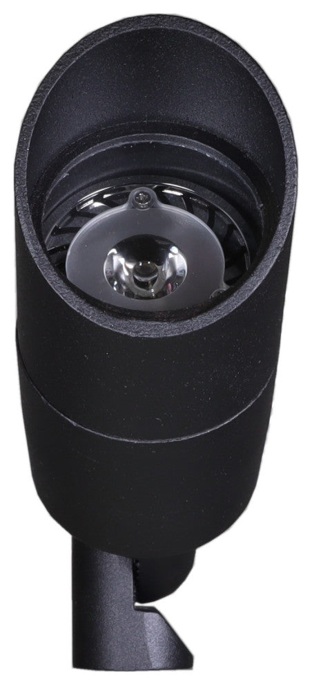 Halogen Up Light Bullet BPL105 Low Voltage Landscape Lights, Black, 3Watts