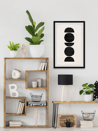 "Soft Sphere" Framed Painting Print