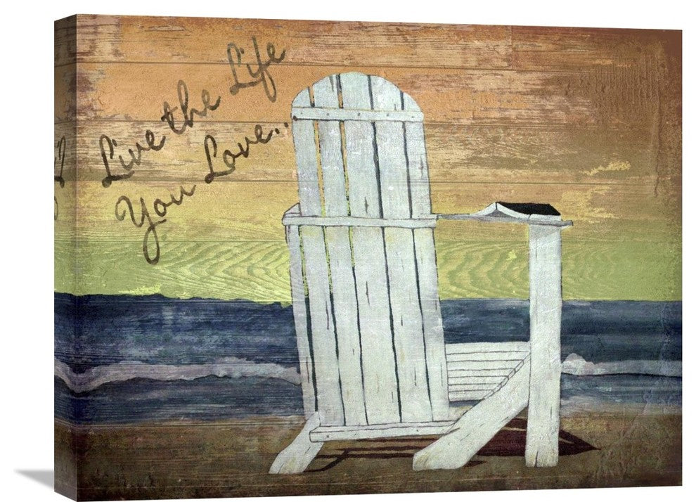 "Reading on the Beach" Artwork, 24"x20"