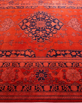 Vibrance, One-of-a-Kind Hand-Knotted Area Rug Red, 8'1"x10'5"