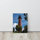 Jupiter Lighthouse 2 Color Coastal Landscape Canvas Wall Art Print, 12" X 16"