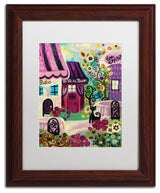 Natasha Wescoat 'La Vie En Rose' Art, Wood Frame, White Mat, 11x14