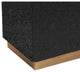 Small Lava Stone Metal Base Pedestal by Pulaski Furniture