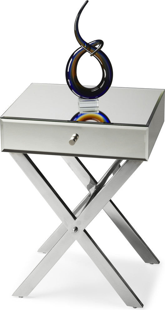 Butler Vincennes Mirrored Side Table