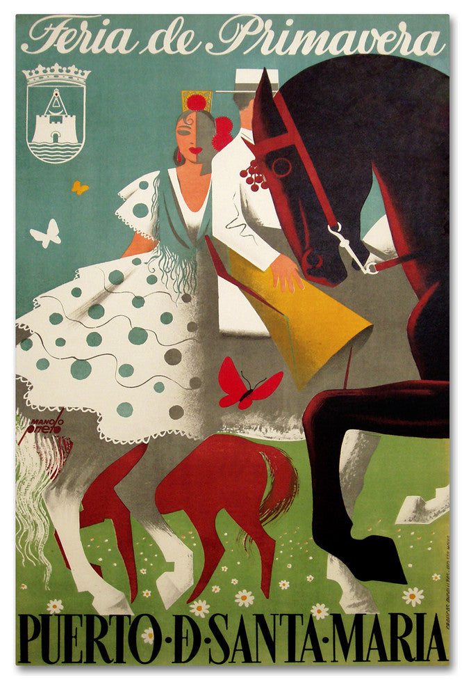 Vintage Apple Collection ''Festival Of Spring'' Canvas Art, 12x19