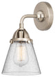 Small Cone Sconce, Brushed Satin Nickel, Seedy, Seedy