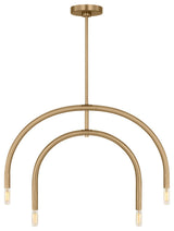 Visual Comfort Studio DJC1104SB 4-Light Chandelier, Hadden