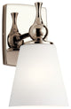 Kichler Cosabella 1-LT Wall Sconce 55090PN - Polished Nickel
