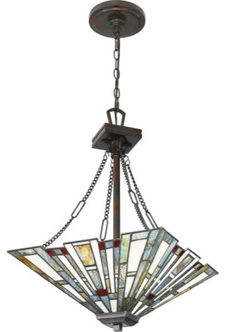 Quoizel TFMK2817VA Three Light Pendant, Valiant Bronze Finish