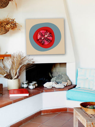 "September Pomegranate" Painting Print on Canvas by Irena Orlov