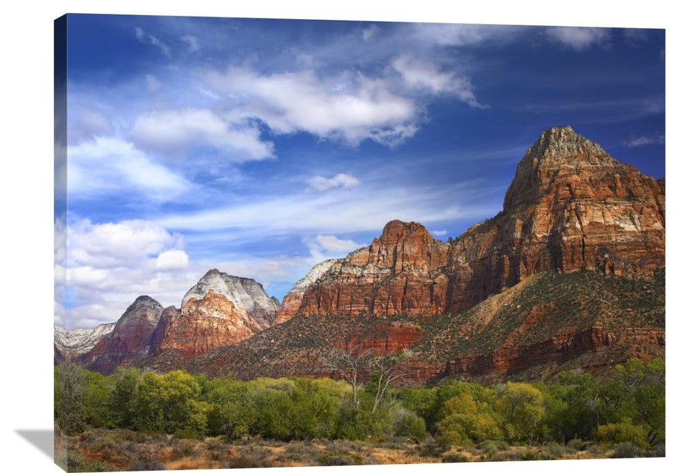 "The Watchman, Near South Entrance Of Zion National Park, Utah" Artwork