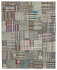 Rug N Carpet - Handmade Anatolian 10' 10'' x 13' 6'' Vintage Patchwork Kilim Rug