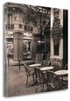 "Cafe Montmartre" By Alan Blaustein, Giclee Print on Gallery Wrap Canvas