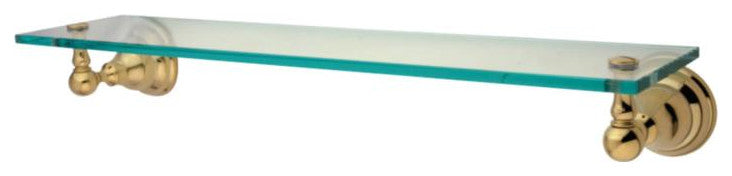 Kingston Brass Polished Brass Royale Glass Shelf BA5569PB