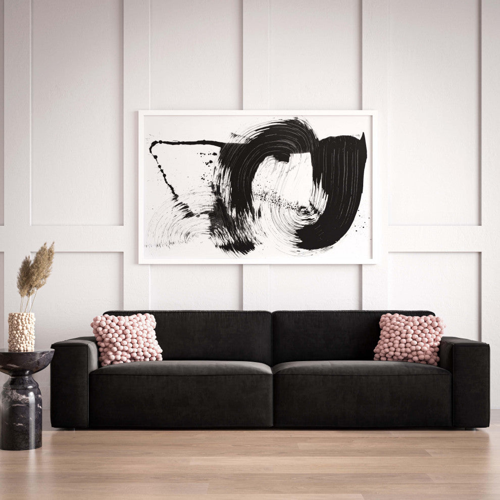 Olafur Upholstered Sofa, Black
