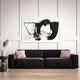 Olafur Upholstered Sofa, Black