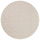 Ahgly Company Indoor Round Mid-Century Modern Area Rugs, 6' Round
