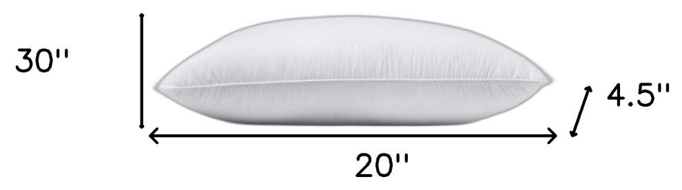 Premium Lux Down Queen Size Medium Pillow