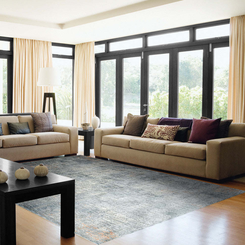 Dynamic Rugs Savoy  Polyester Area Rug, Multi, 7'x10'