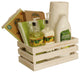 Wald Imports Whitewash Wood Decorative Storage Crates, Set of 3