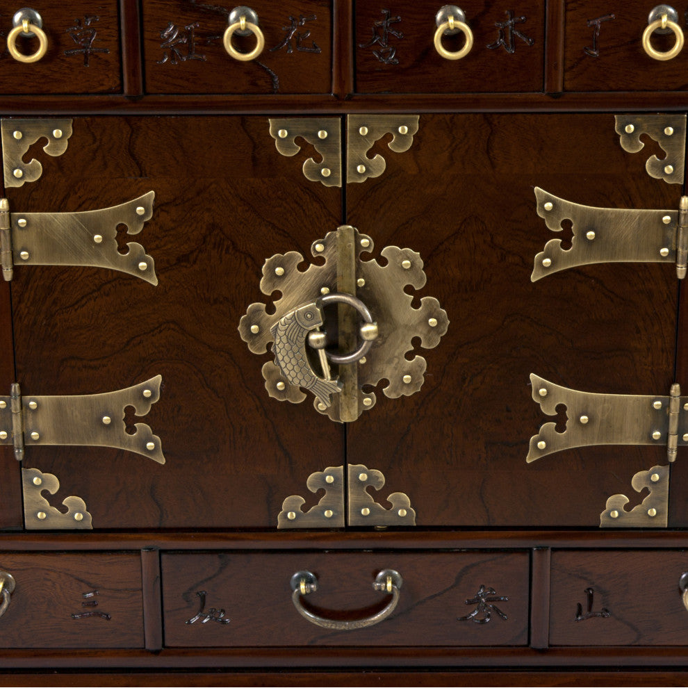 Korean Antique Style 49 Drawer Apothecary Chest