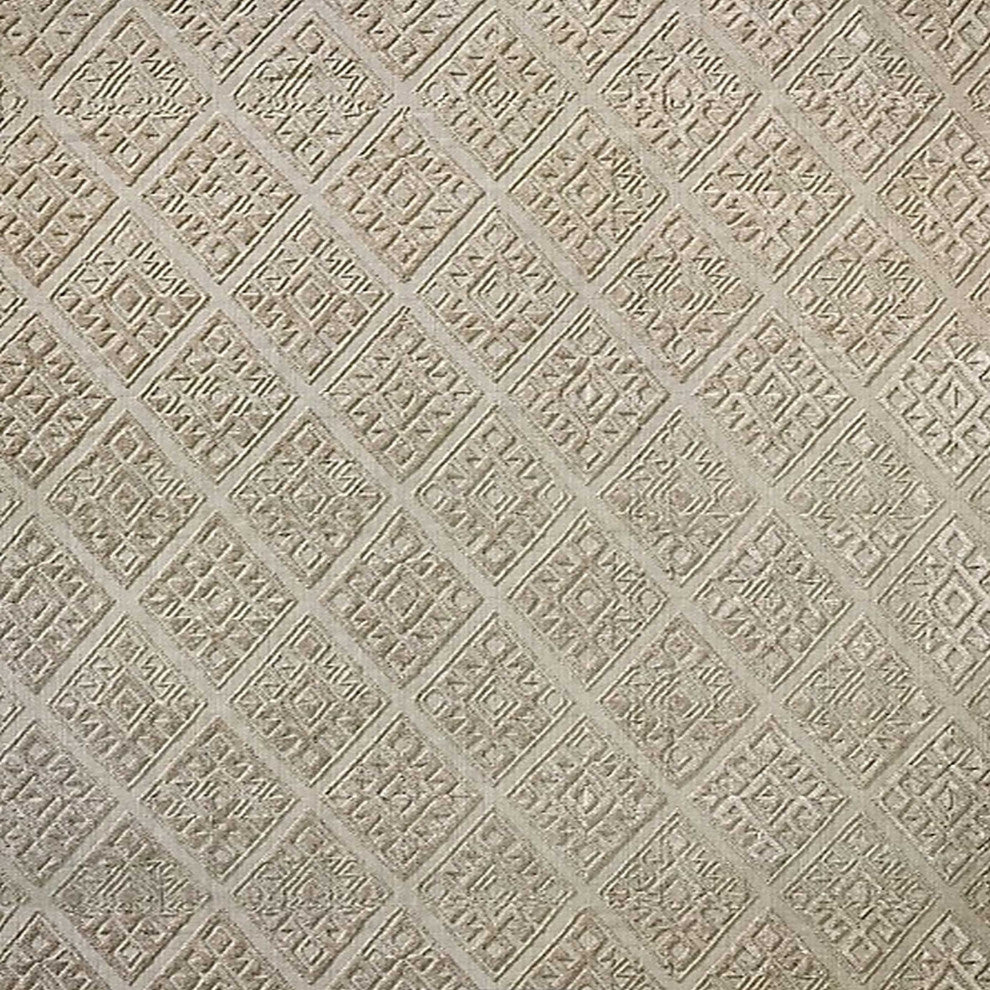 Ahgly Company Indoor Square Mid-Century Modern Area Rugs, 3' Square