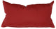 Adirondack Head Pillow, Burgundy