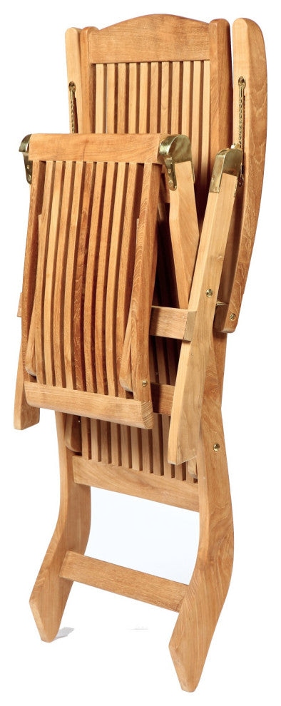 Teak Steamer Chair Lounger Colorado