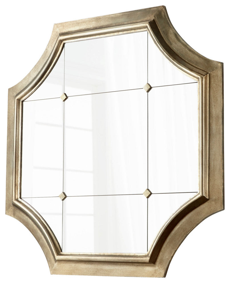 Vasco Mirror, Silver