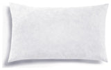 White Down Pillow Insert, 1PC, 17"x25"