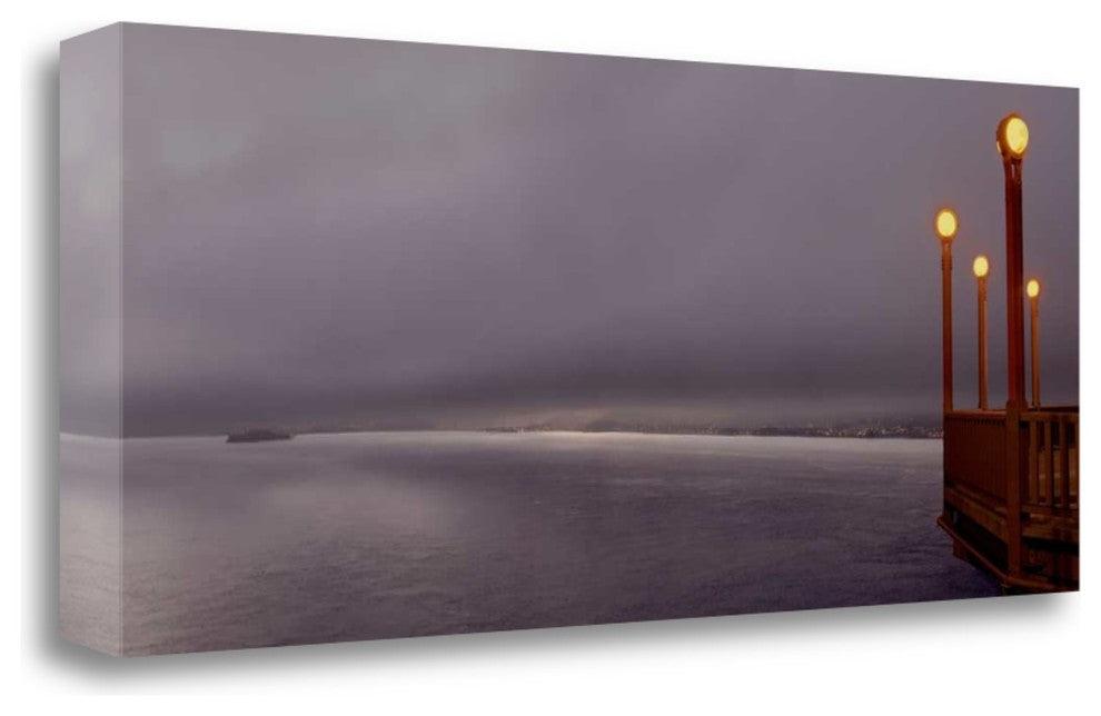 "Golden Gate Bridge Pano - 128" By Alan Blaustein, Giclee on Gallery Wrap Canvas