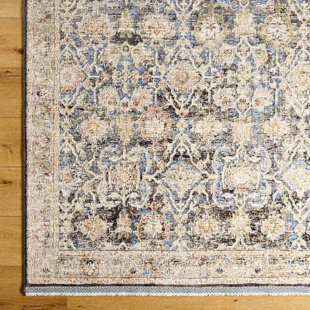 Surya Rivaldo RVD-2306 Machine Woven Area Rug, Cream, 2'4" x 3'9"