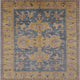 Ahgly Company Indoor Square Mid-Century Modern Area Rugs, 3' Square