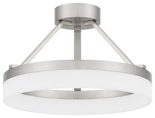 Quoizel PCOH1716 Cohen 16"W LED Semi-flush Ceiling Fixture - Brushed Nickel